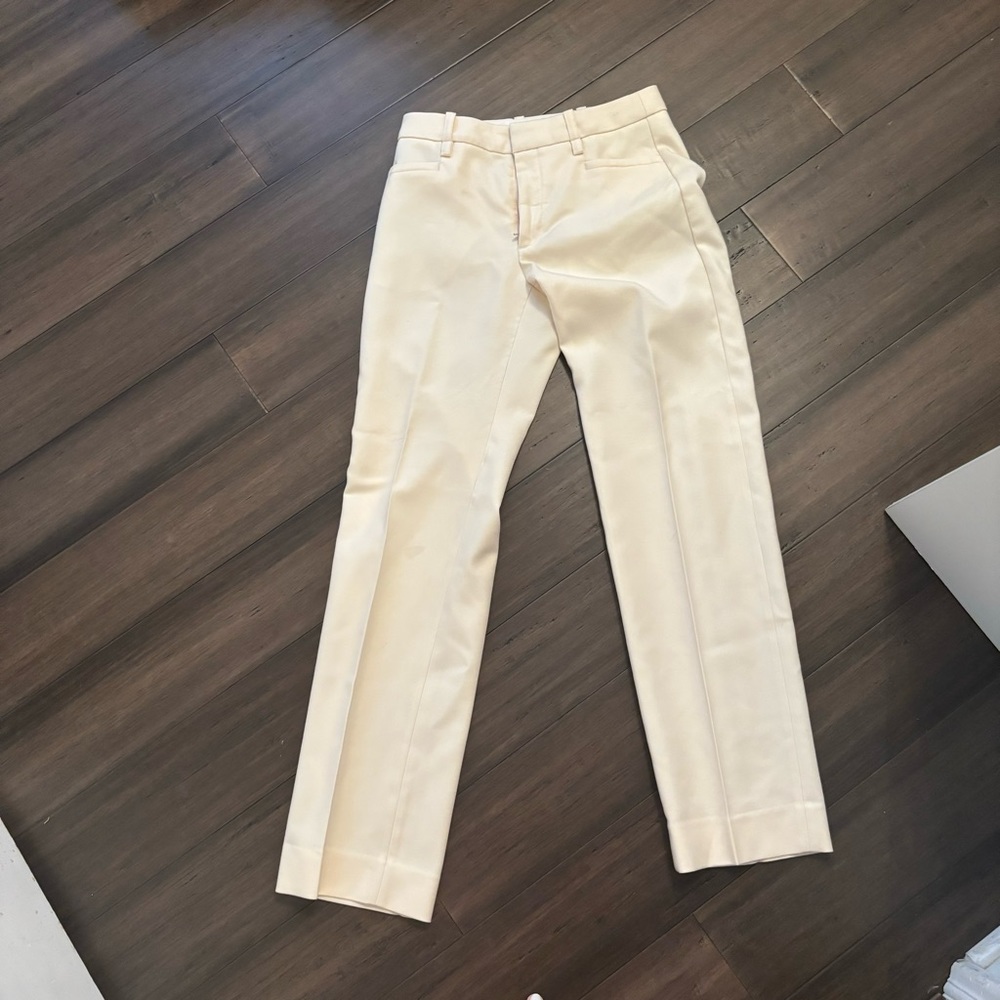 White banana republic trousers pants